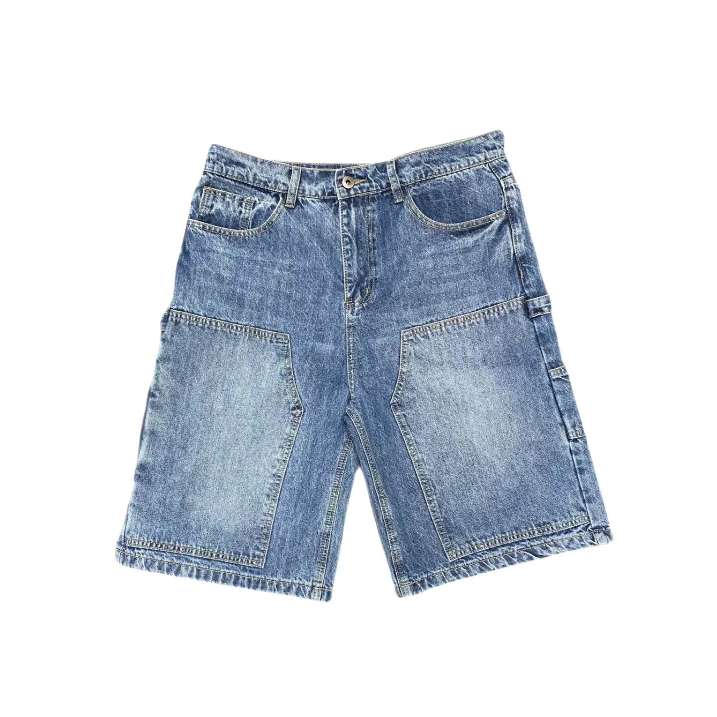PLAIN DENIM FRGVN CARPENTER JORTS