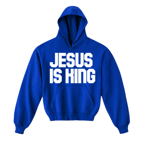 Jesus Is King Hoodie (Blue)