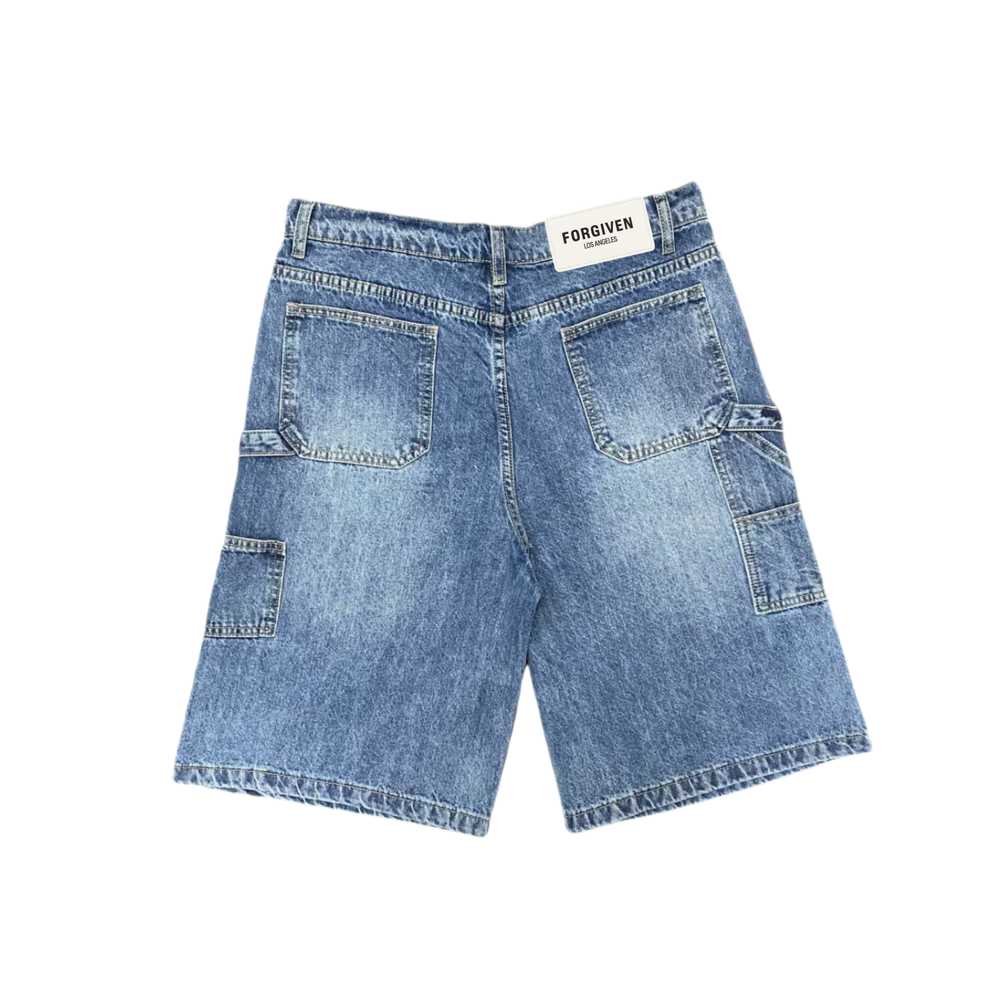 PLAIN DENIM FRGVN CARPENTER JORTS